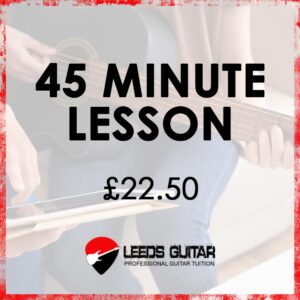 45 minute guitar lesson